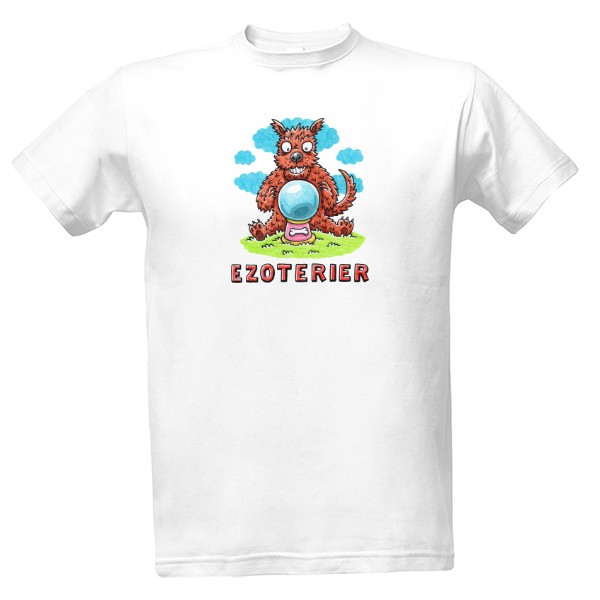 Tričko s potiskem Ezoteriér