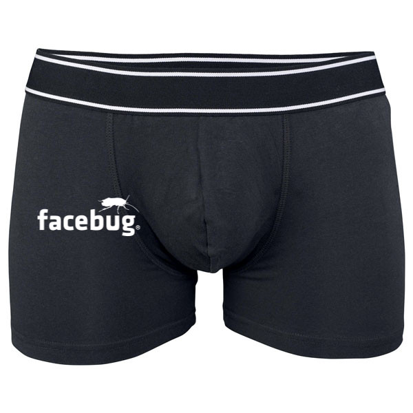 Boxerky Kariban s potiskem Facebug
