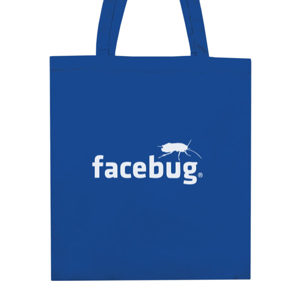 Nákupní taška unisex s potiskem Facebug
