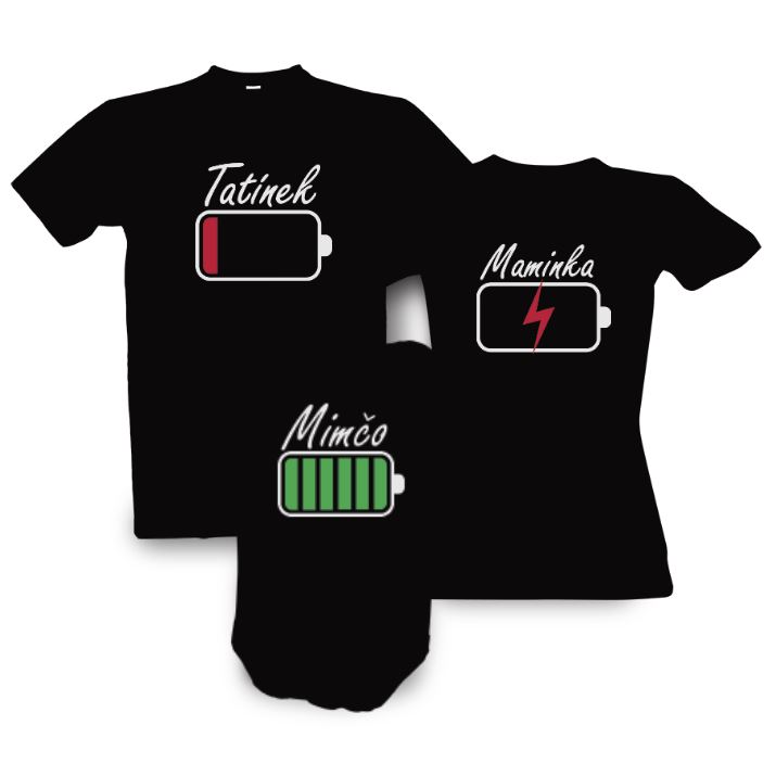 Family t-shirts Energy