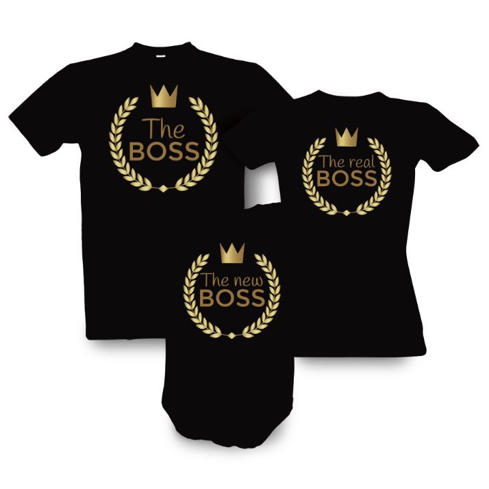 Family t-shirts The Boss