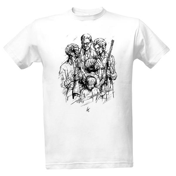 Tričko s potiskem Family Values (Pánské)