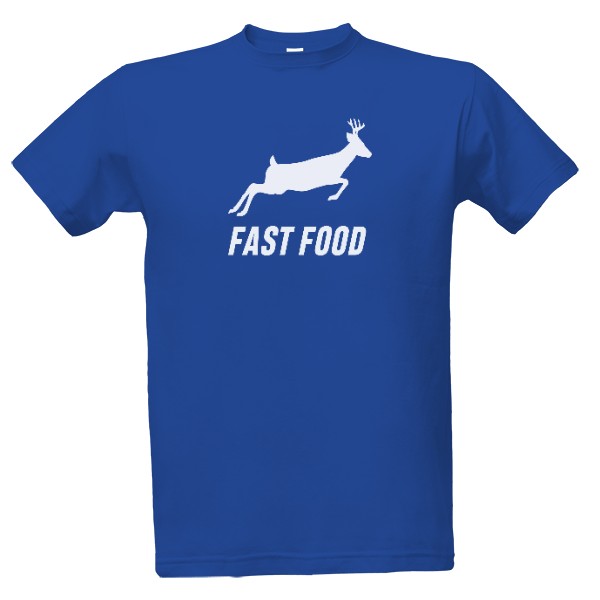 Tričko s potlačou Fast Food