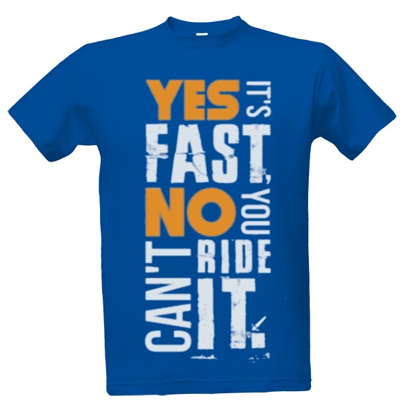 Tričko s potiskem Fast