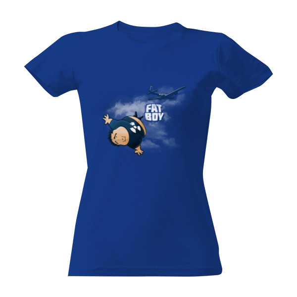 Tričko s potiskem Fat boy a B29 - Dámské
