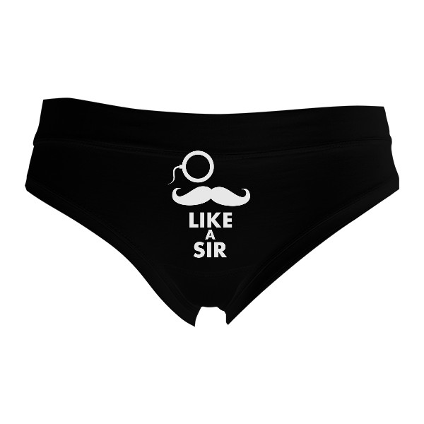 Kalhotky Fox - Výprodej s potiskem Feel like a sir