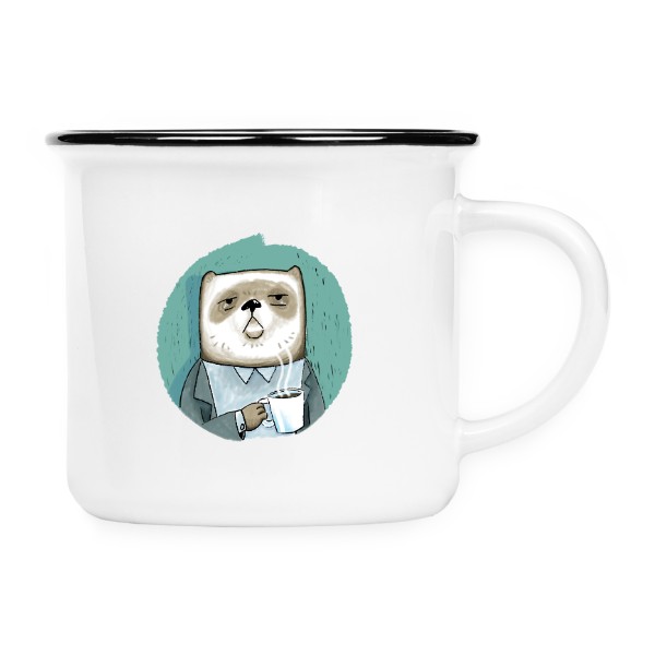 Keramikáček s potiskem Ferdovo kafe