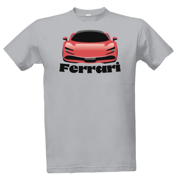 Tričko s potlačou Ferrari