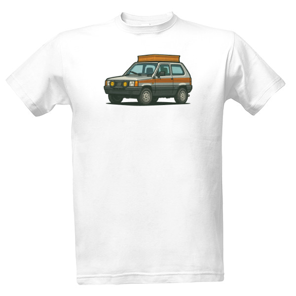 Tričko s potiskem Panda 4x4