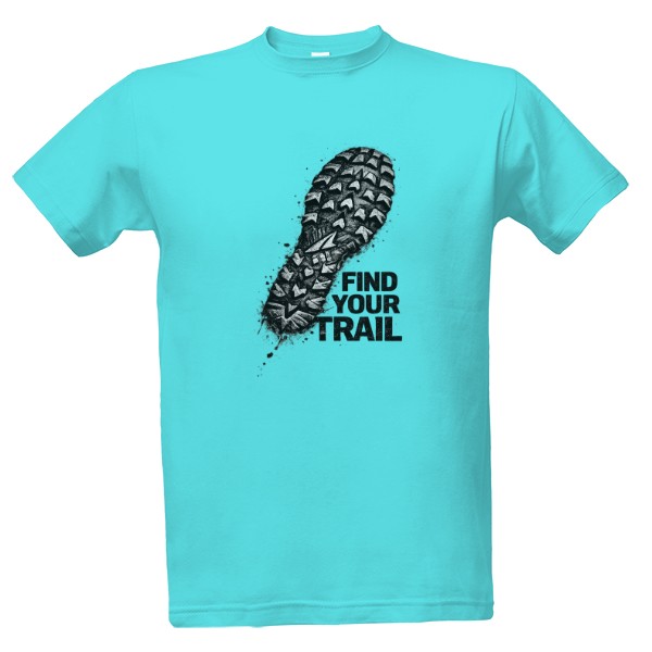 Tričko s potiskem Find Your Trail