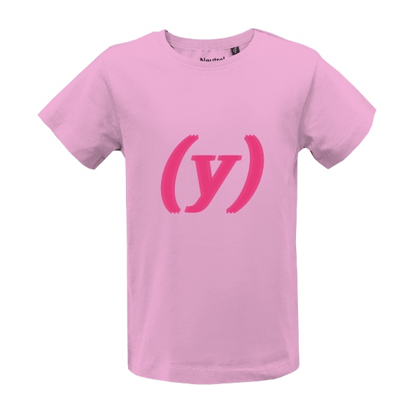 First Edition Yes for children in pink