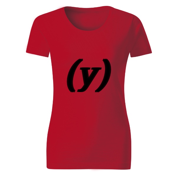 First Edition Yes for women in red