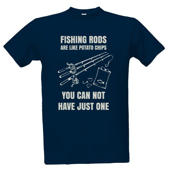 Tričko s potiskem Fishing