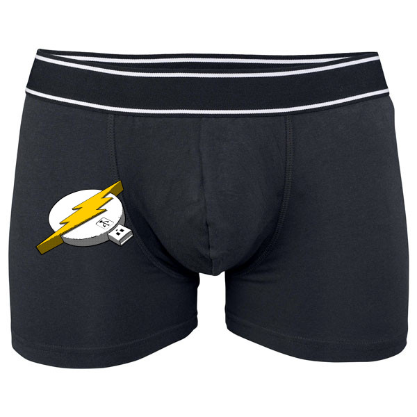 Boxerky Kariban s potiskem FlashDisk - Trenky