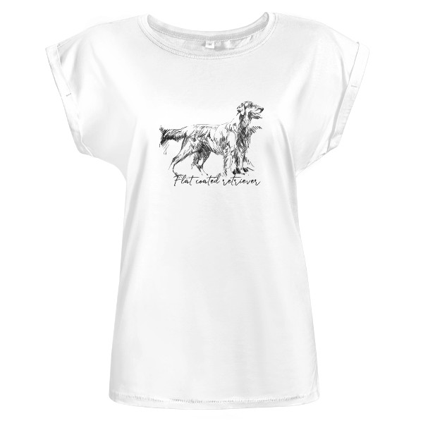 Flat coated retriever T-shirt