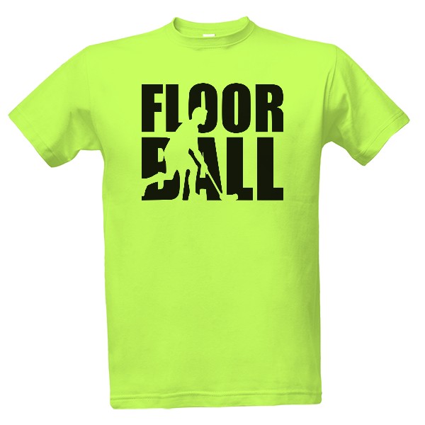 Tričko s potiskem Floorball - hráč