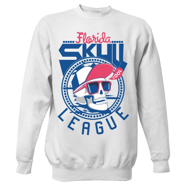 Mikina bez kapuce Unisex s potiskem Florida Ramirez pánská bez kapuce hip hop