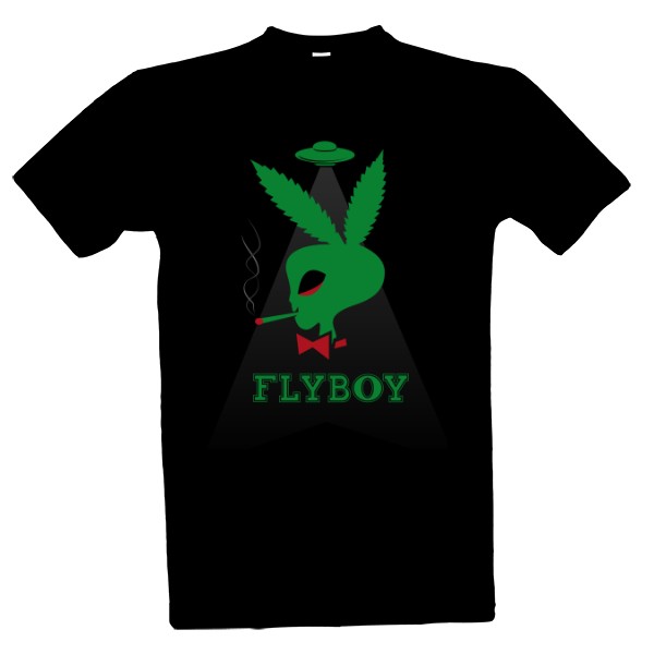 Tričko s potiskem Fly Boy 