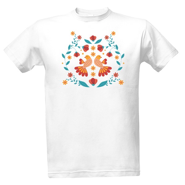 Tričko s potiskem Folklór 