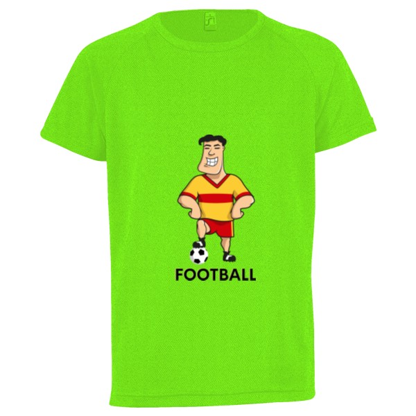 Dětské funkční tričko s potiskem Football 