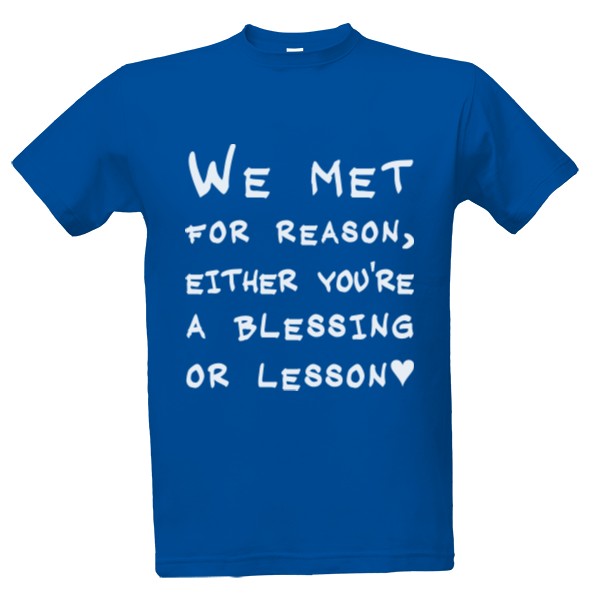 Tričko s potiskem for reason