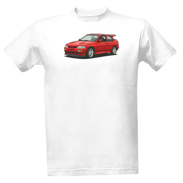 Tričko s potiskem Escort RS Cosworth