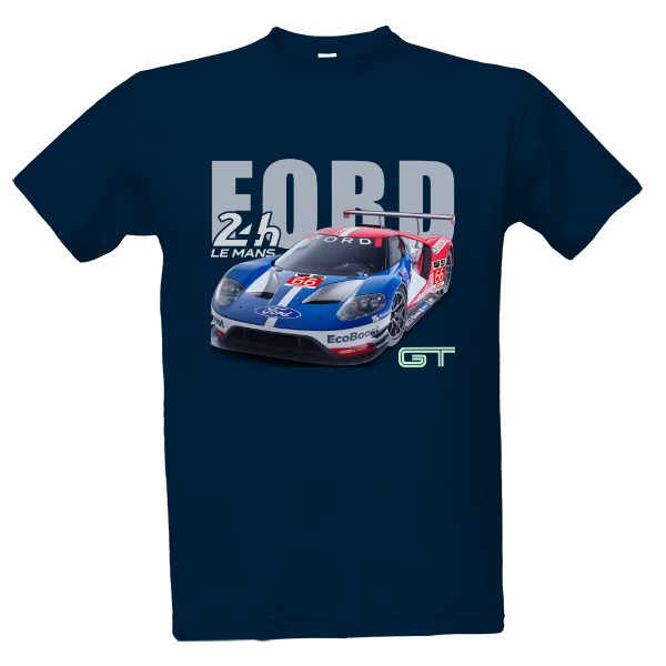 Tričko s potiskem Ford GT Le Mans 2016