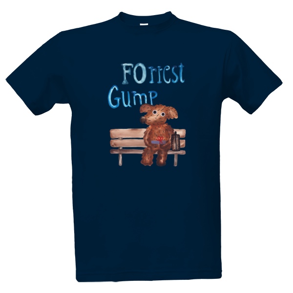 Tričko s potiskem Forest Gump