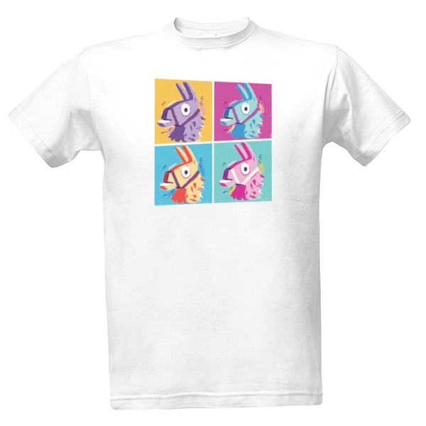 Tričko s potiskem Fornite lamy