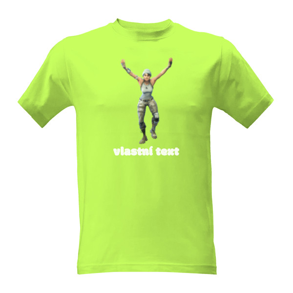 Tričko s potlačou FORTNITE BATTLE ROYALE DANCE