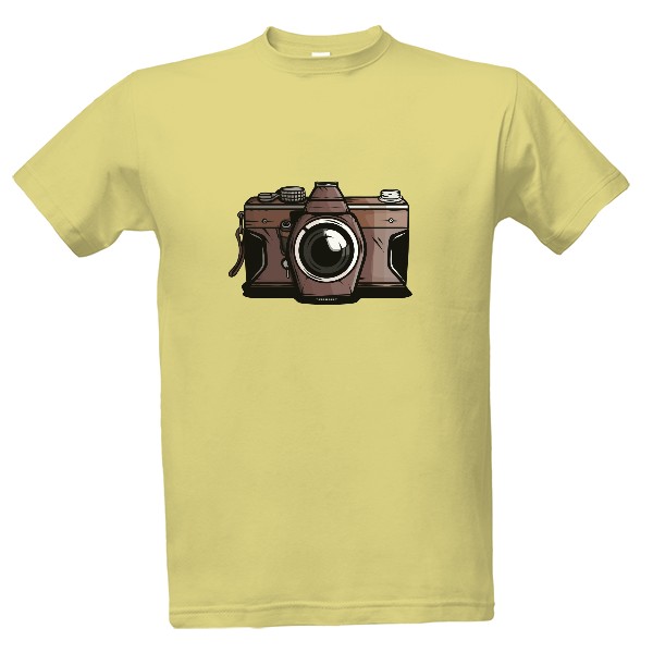 Tričko s potiskem Fotoaparát