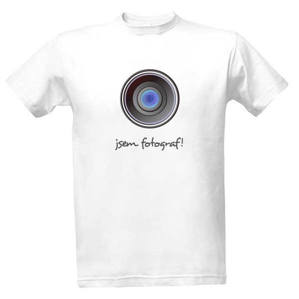 Tričko s potiskem fotograf