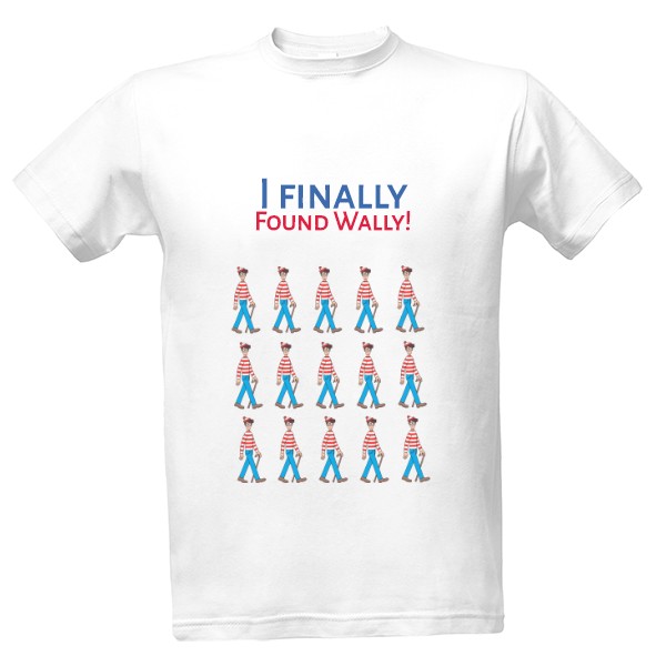 Tričko s potiskem Foud Wally