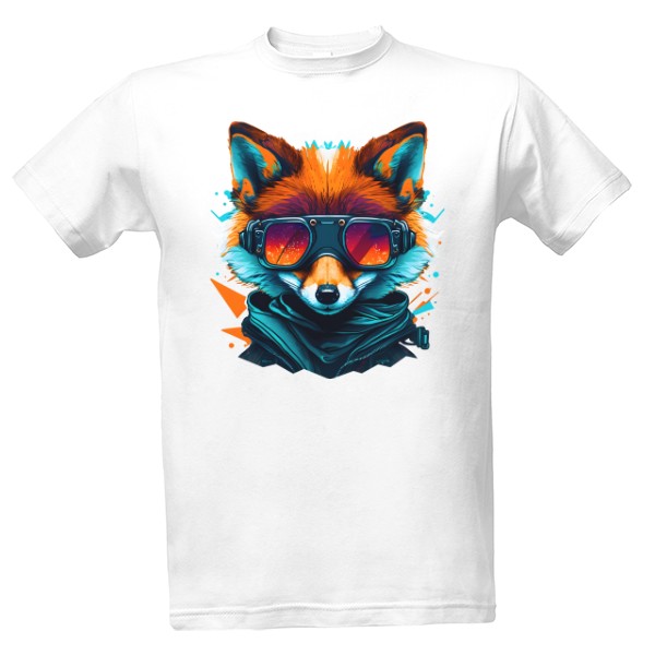 Fox with glasses T-shirt