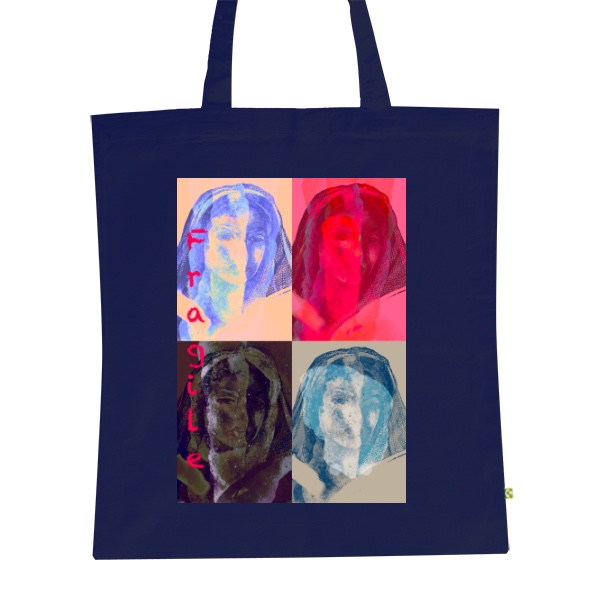 BIO plátěná taška s potiskem Fragile taška