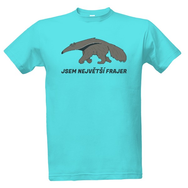 Tričko s potiskem Frajer Mravenečník 