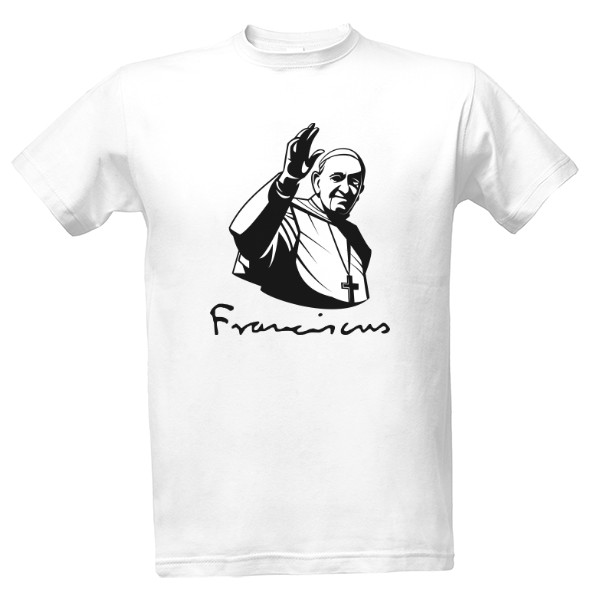 Tričko s potiskem František (papež)