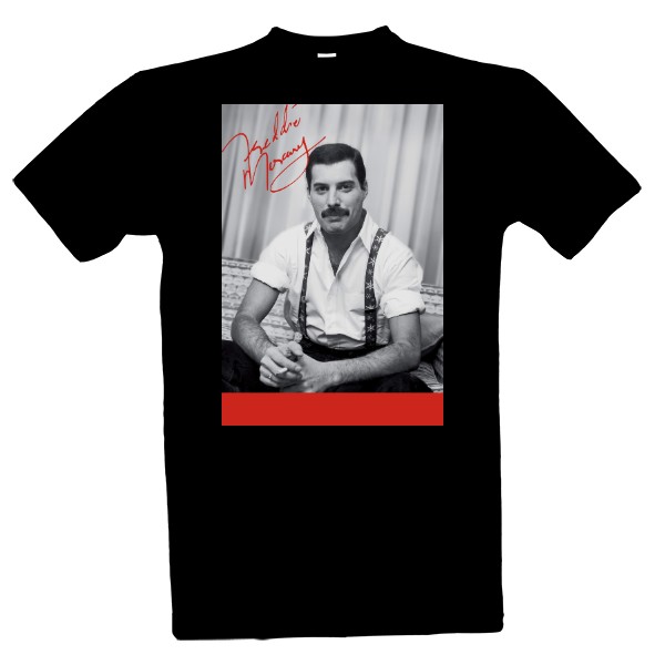 Tričko s potiskem Freddie Mercury 