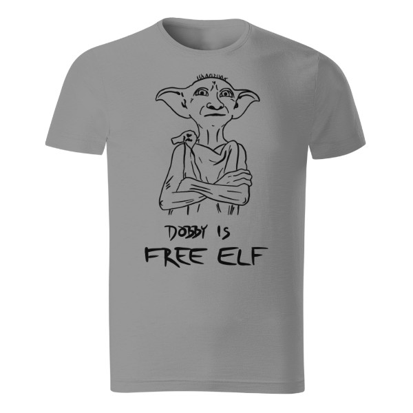 Tričko s potiskem Free ELF