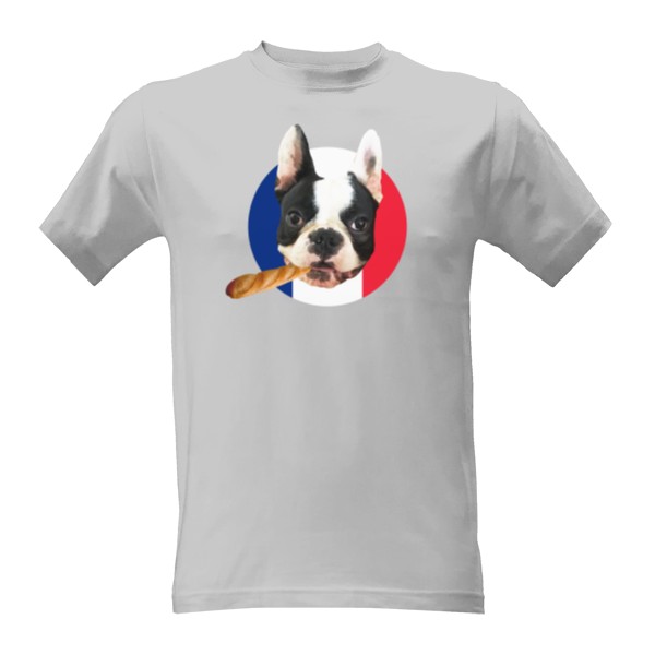 Tričko s potlačou Le Bouledogue Français