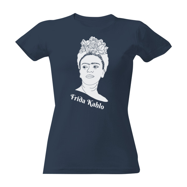 Tričko s potiskem Frida Kahlo malířka
