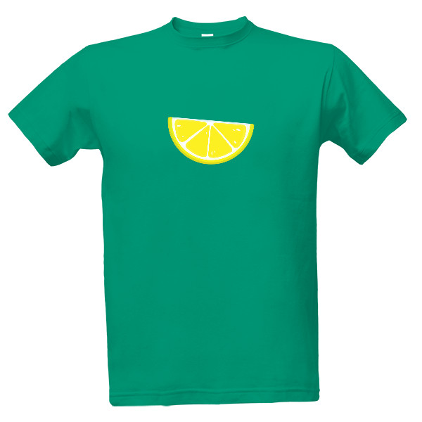 Tričko s potiskem Fruit Lemon