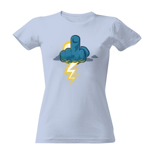 Tričko s potiskem Fuckstorm - Dámské