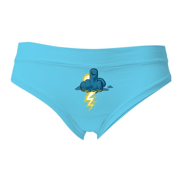 Kalhotky Fox - Výprodej s potiskem Fuckstorm