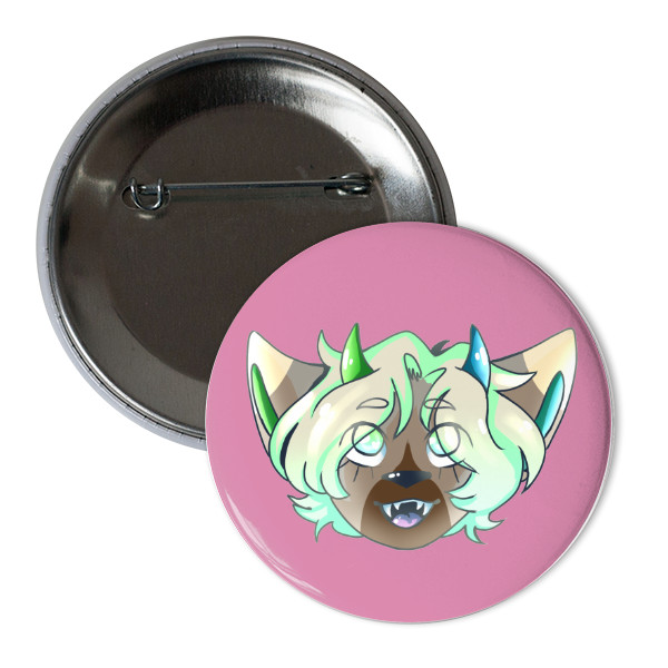 Odznáček  s potiskem Furry placka Ronkko