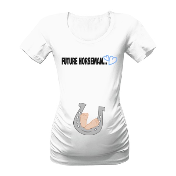 Tričko s potiskem Future horseman
