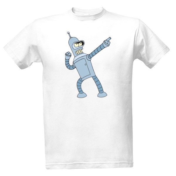 Tričko s potiskem Futurma Bender
