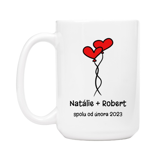 Zamilovaná holka se srdíčky a jménem