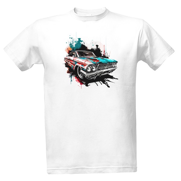 Tričko s potiskem Galaxie