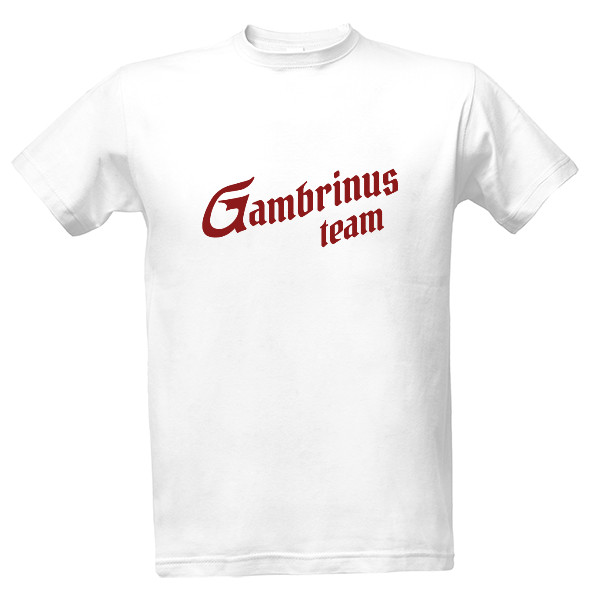 Tričko s potiskem Gambrinus team